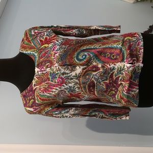 Joseph A paisley cardigan L